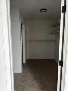Remodeled Closet
